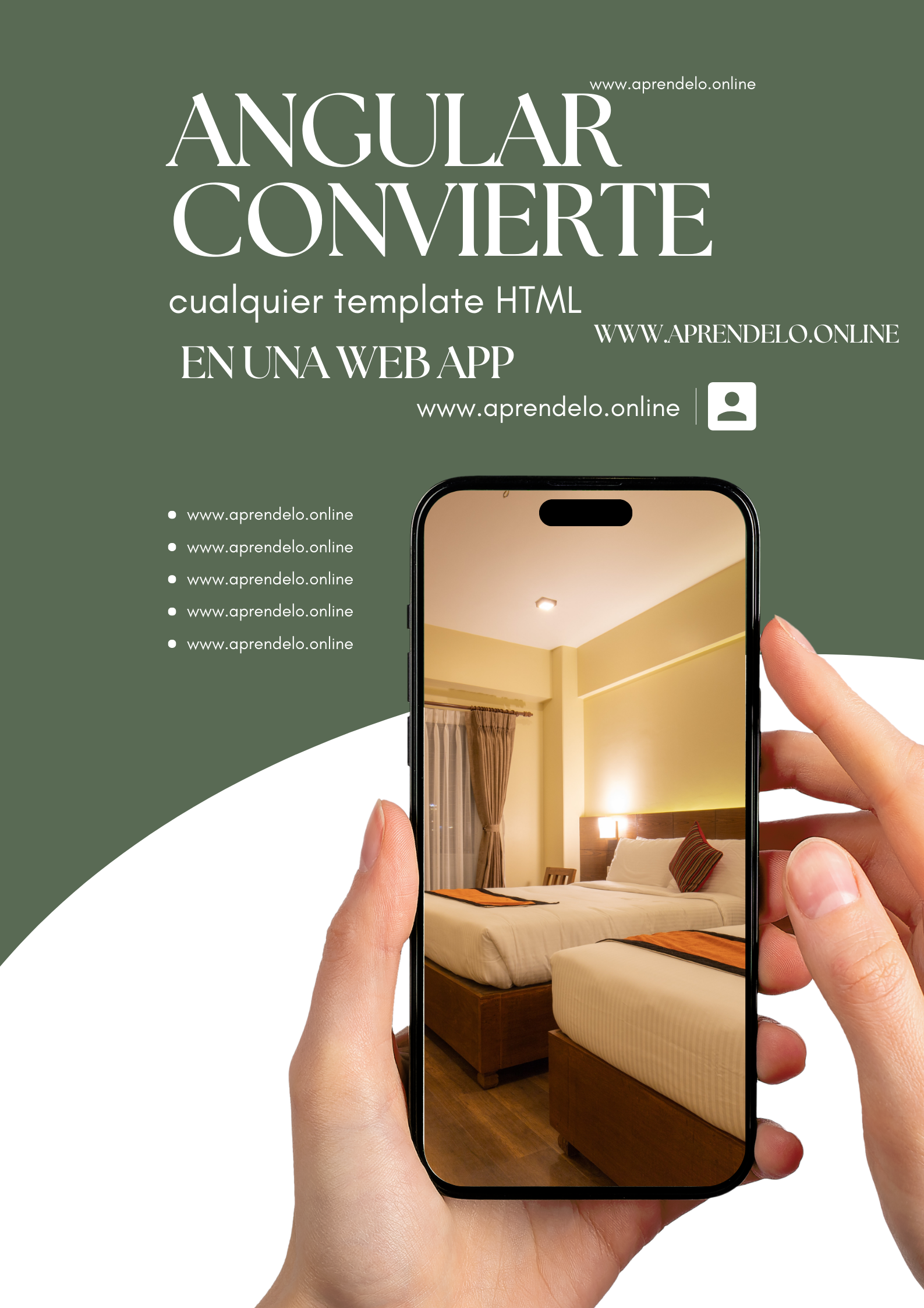 Image Angular Convierte cualquier template HTML en una Web App