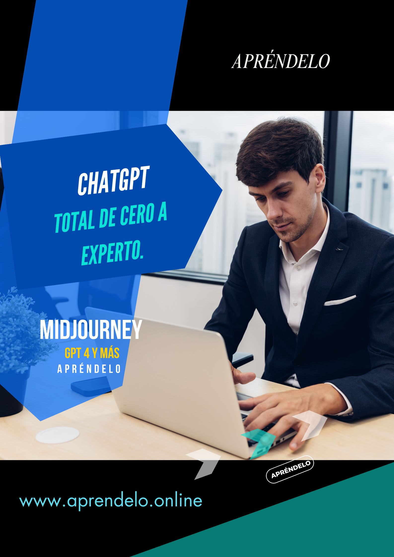 Image ChatGPT Total de Cero a Experto. Midjourney, GPT 4 Y Más