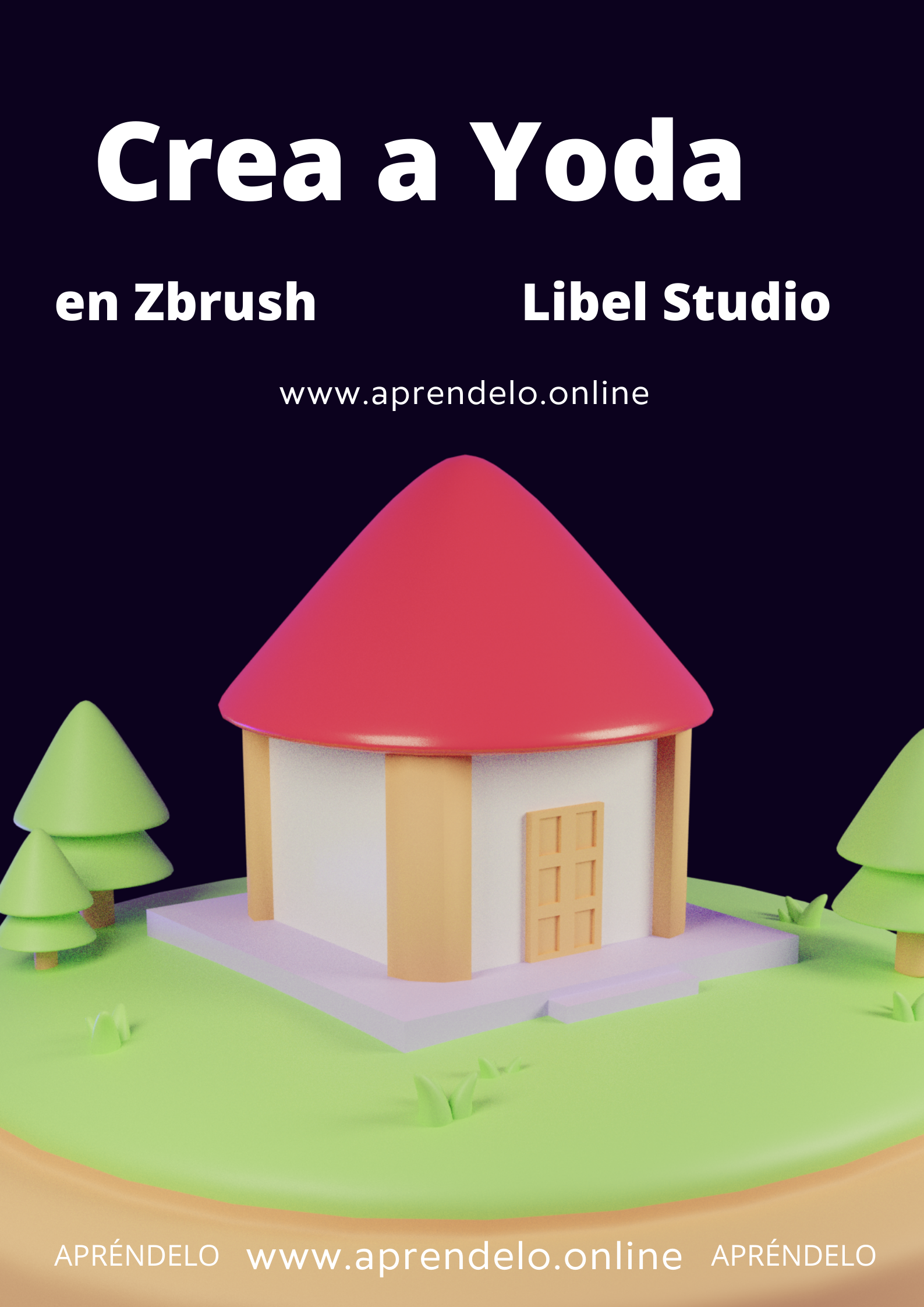 Image Crea a Yoda en Zbrush - Libel Studio
