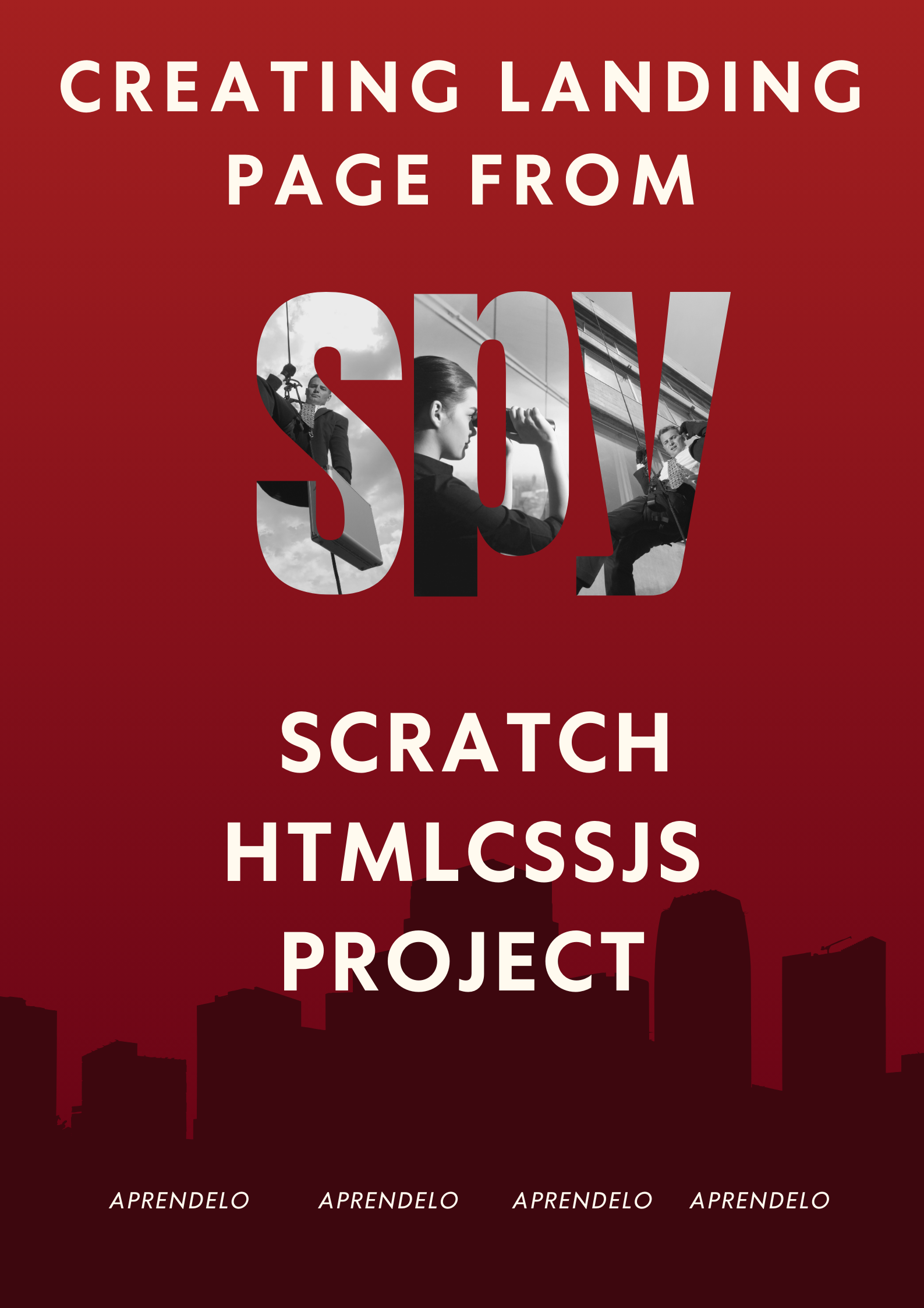 Image Creating Landing Page From Scratch HTMLCSSJS Project