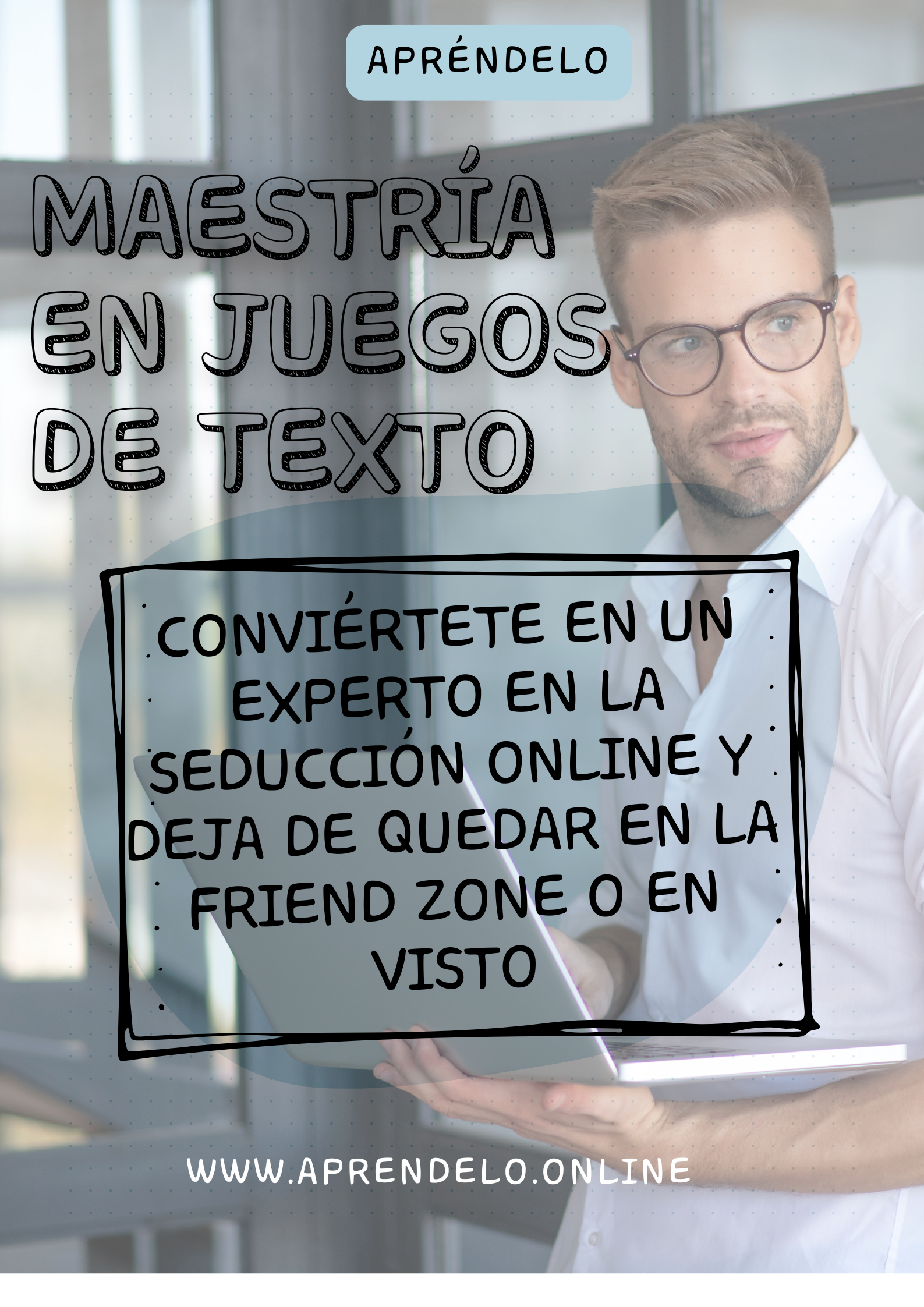 Image Curso Maestría en juegos de texto Experto en seducción online