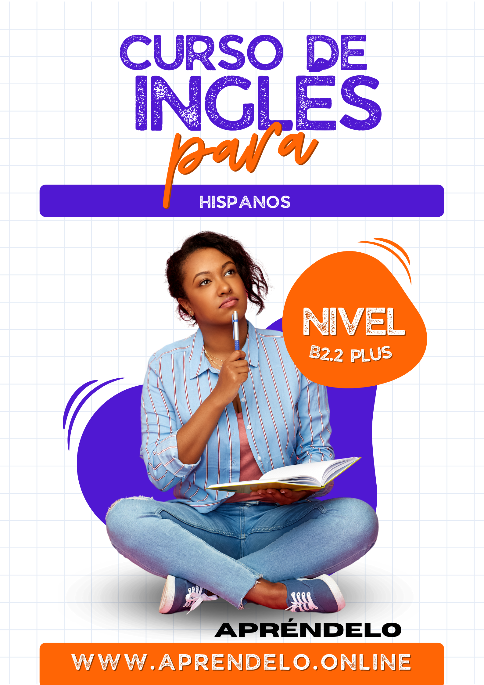 Image Curso de Inglés para Hispanos - Nivel B2.2 Plus