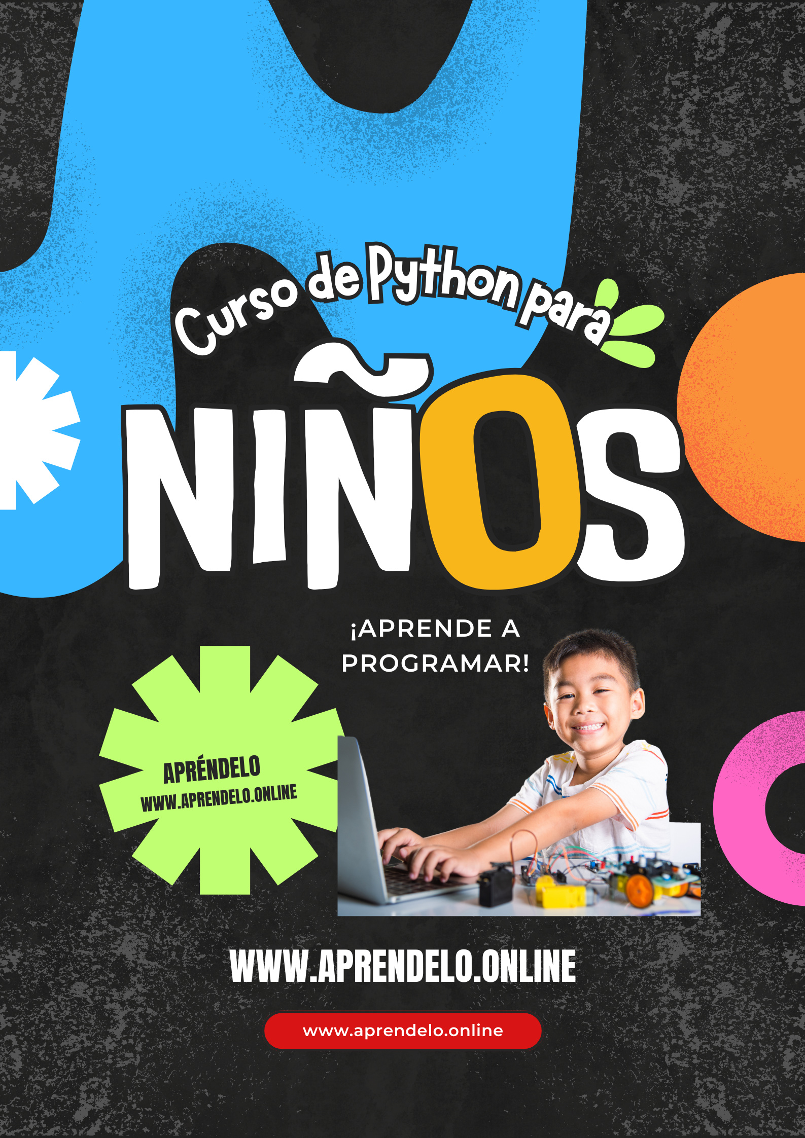 Image Curso de Python para niños ¡Aprende a programar!