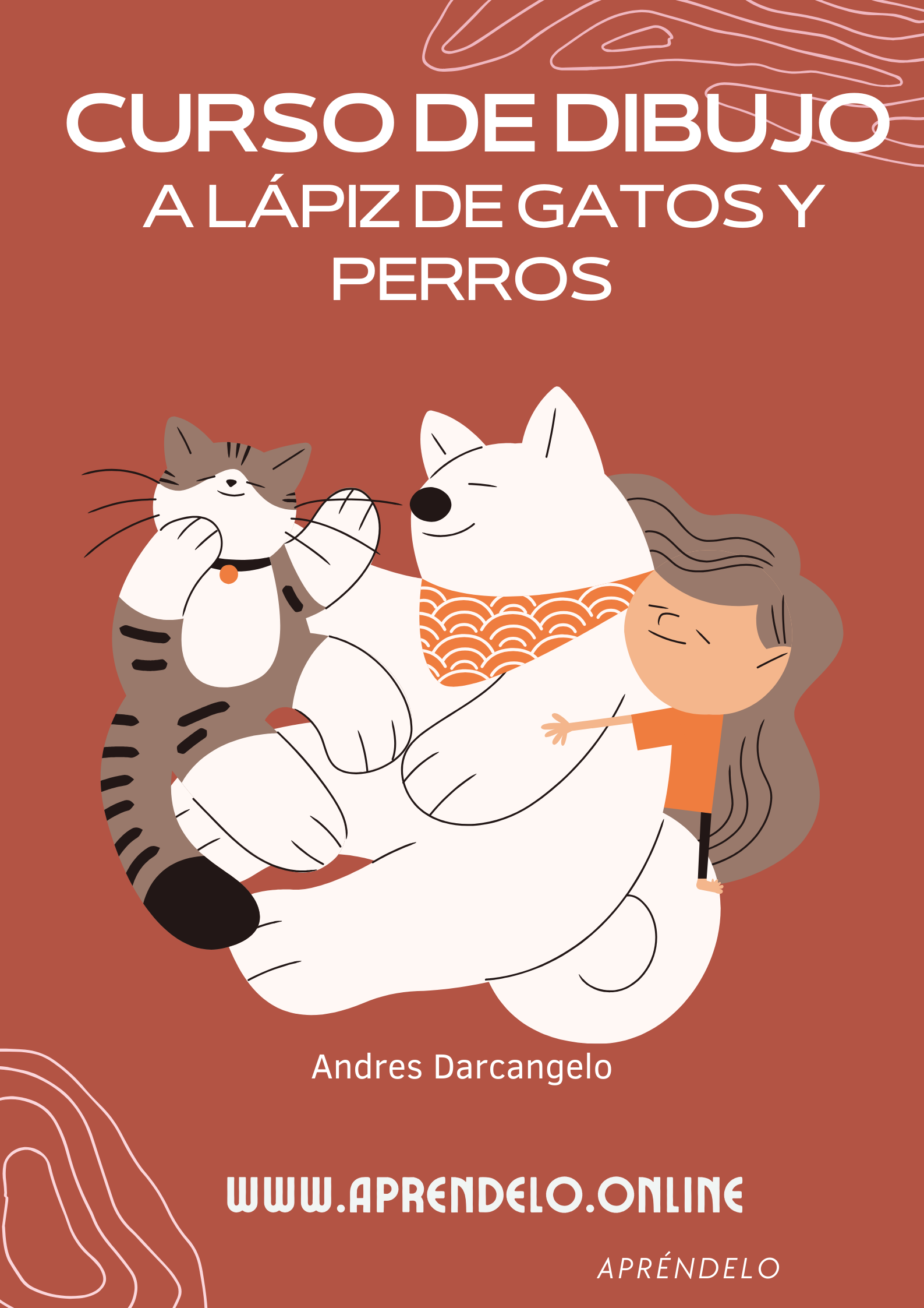 Image Curso de dibujo a lápiz de gatos y perros - Andres Darcangelo