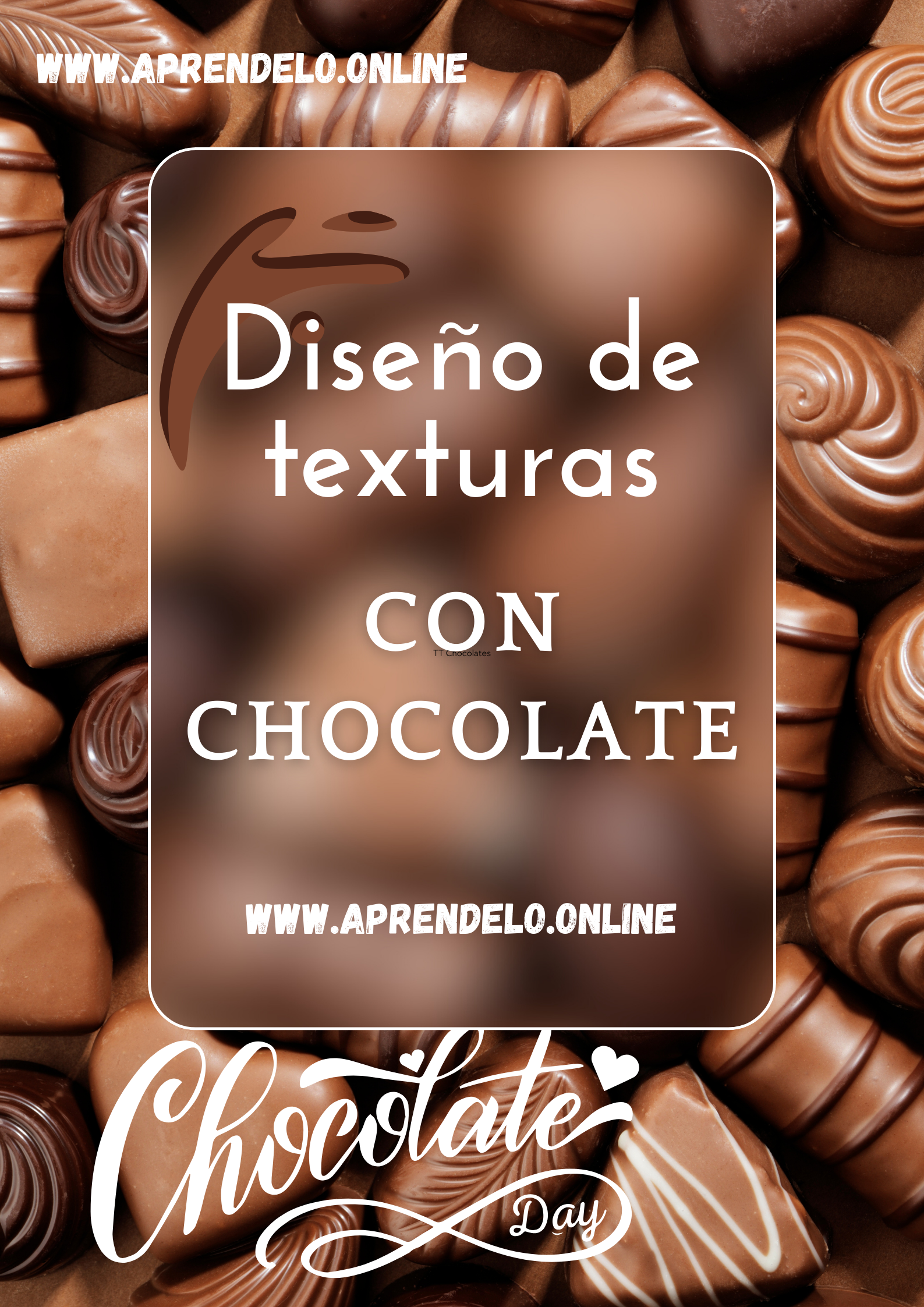 Image Diseño de texturas con chocolate