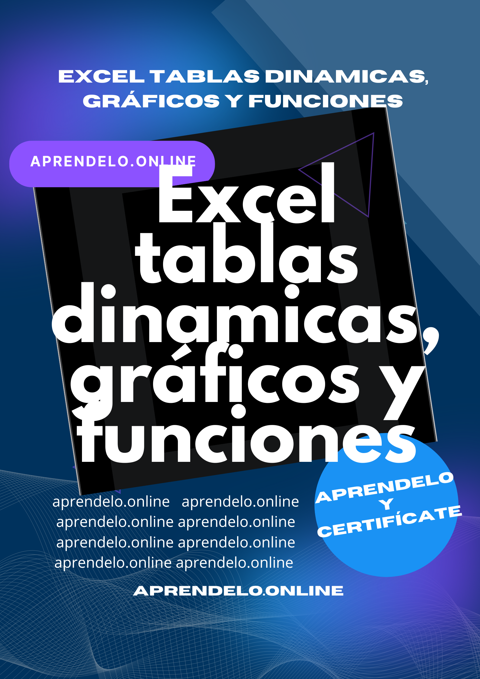Image Excel tablas dinámicas, gráficos y funciones