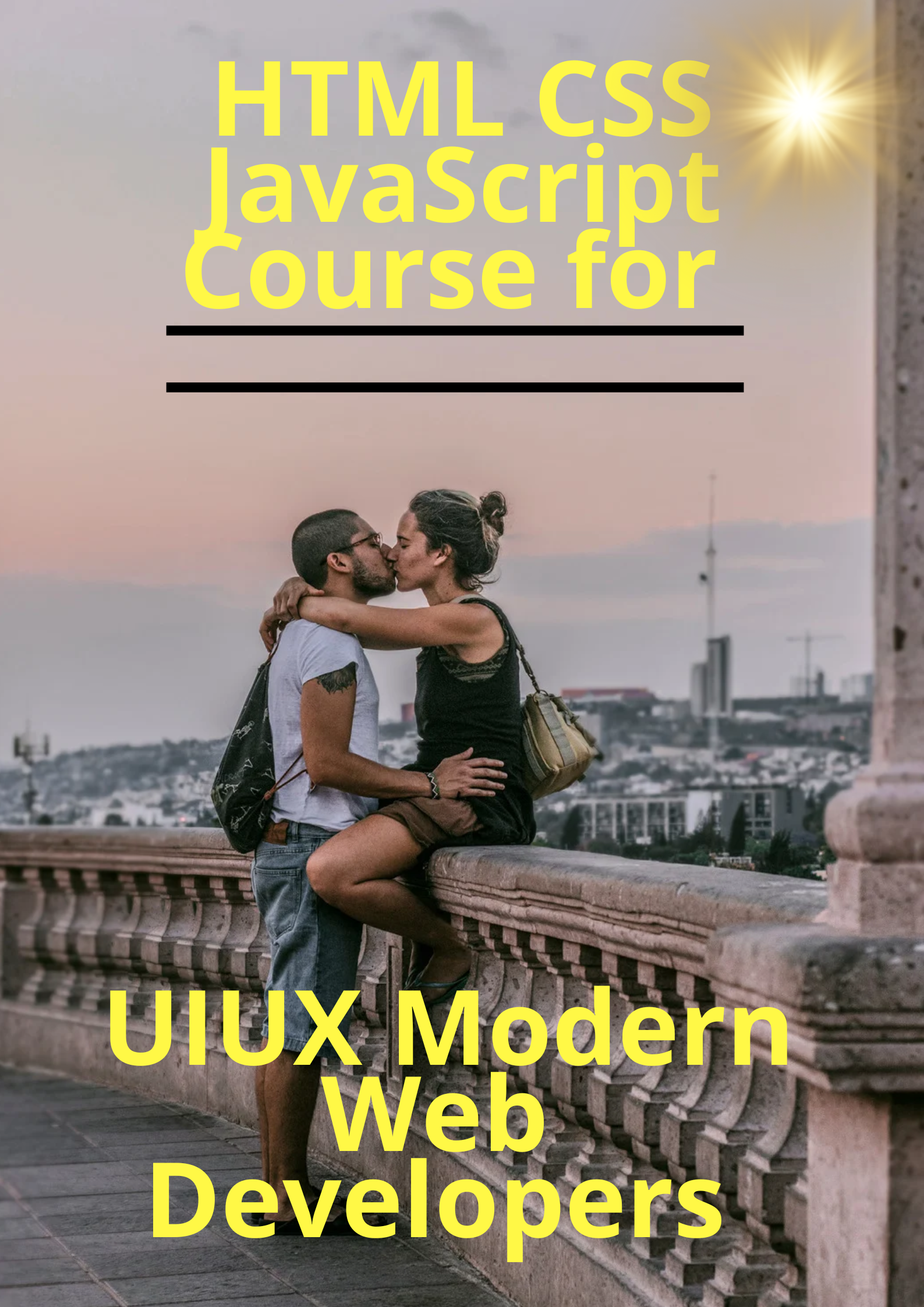 Image HTML CSS JavaScript Course for UIUX Modern Web Developers