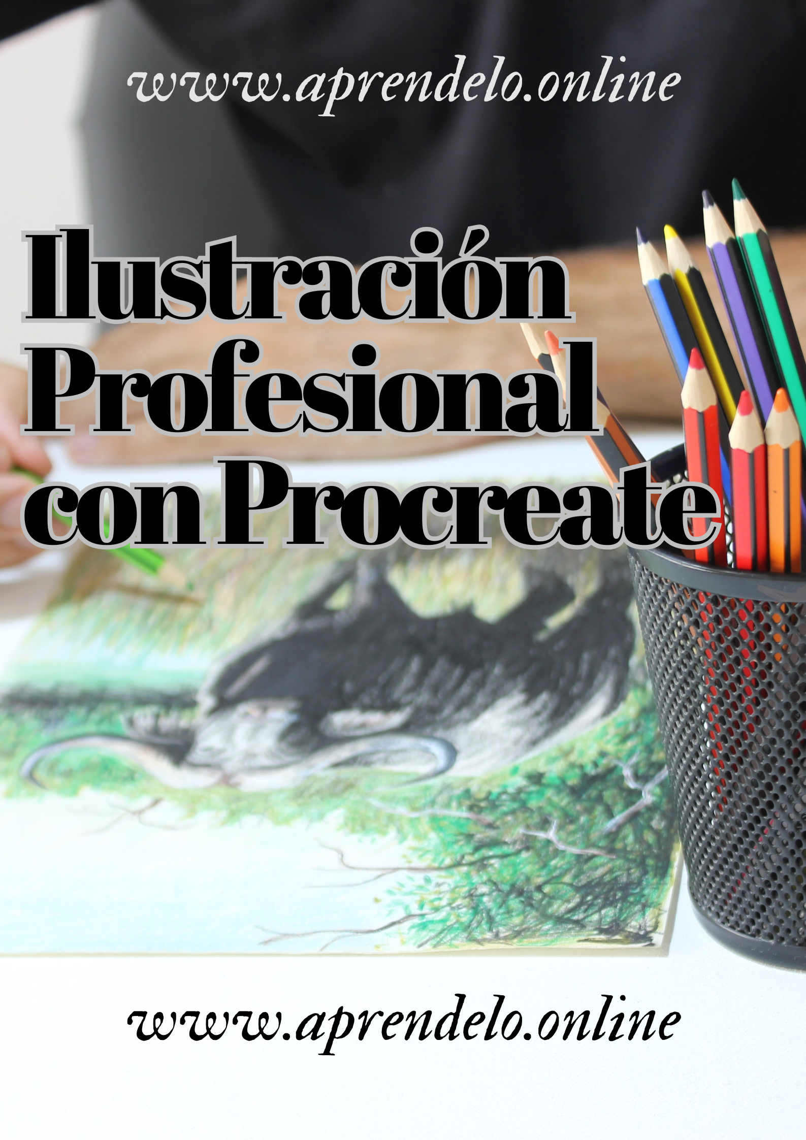 Image Ilustración Profesional con Procreate - PaperMonsters