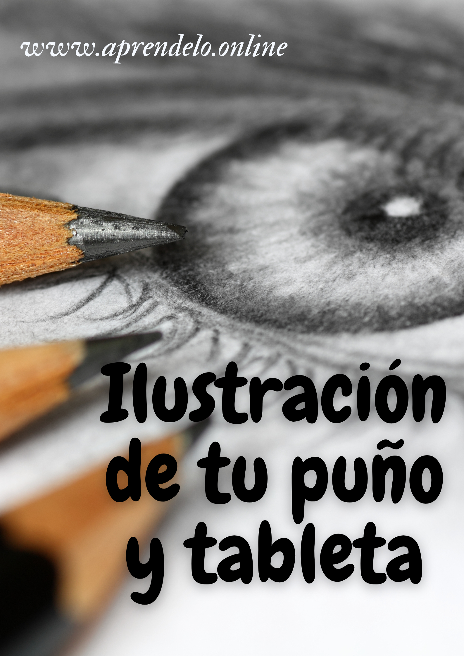 Image Ilustración de tu puño y tableta