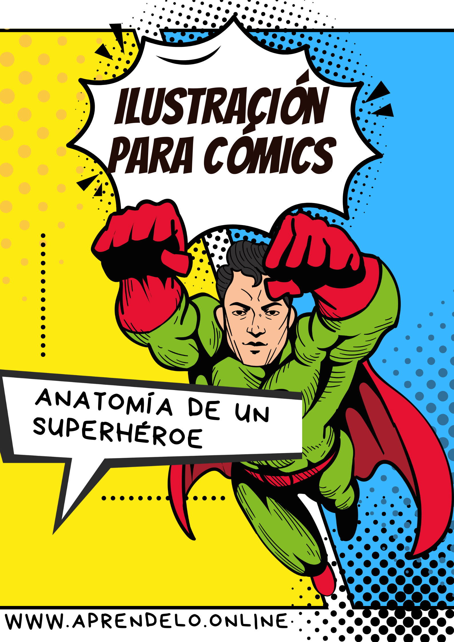 Image Ilustración para cómics anatomía de un superhéroe