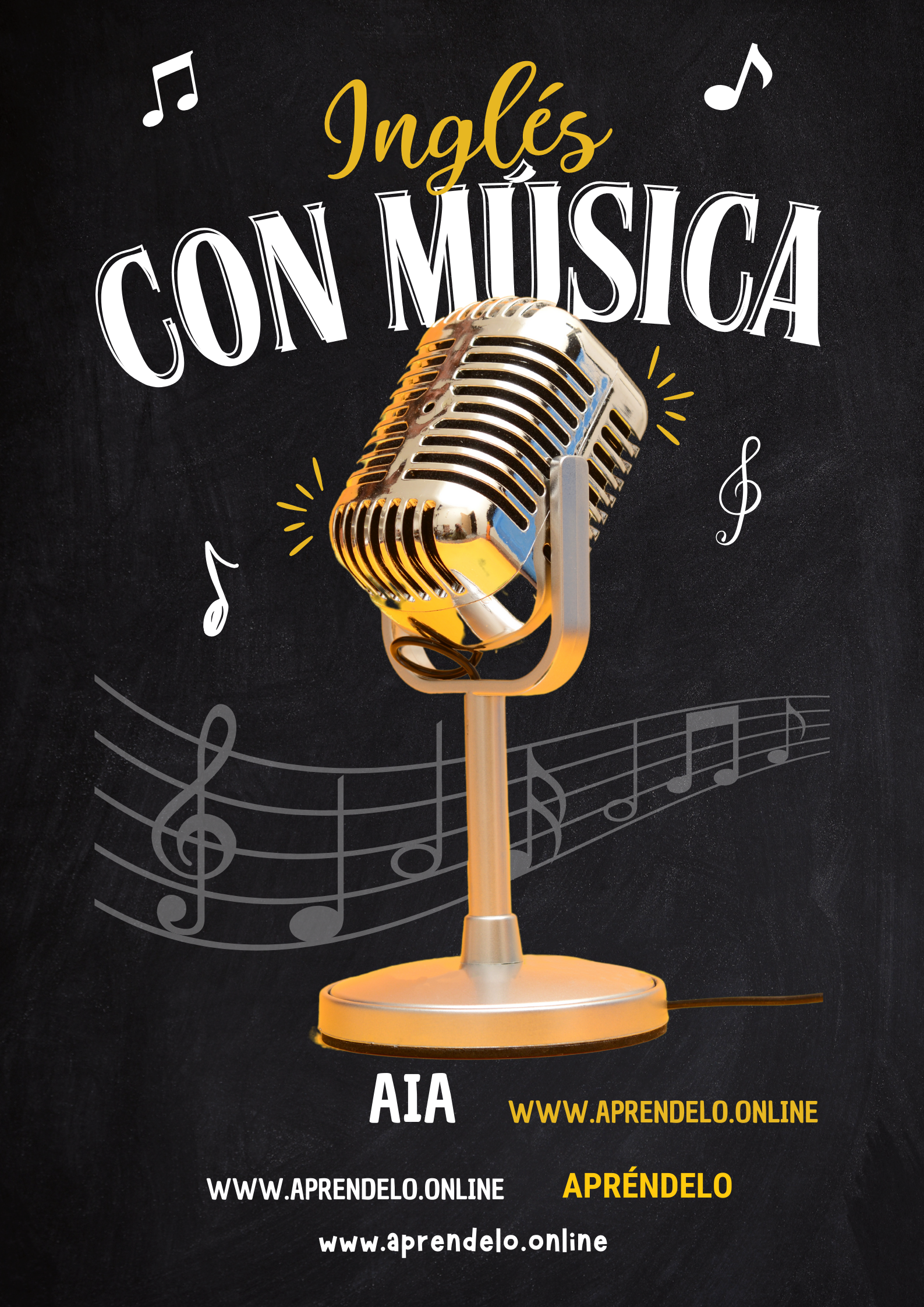 Image Inglés con música - AIA