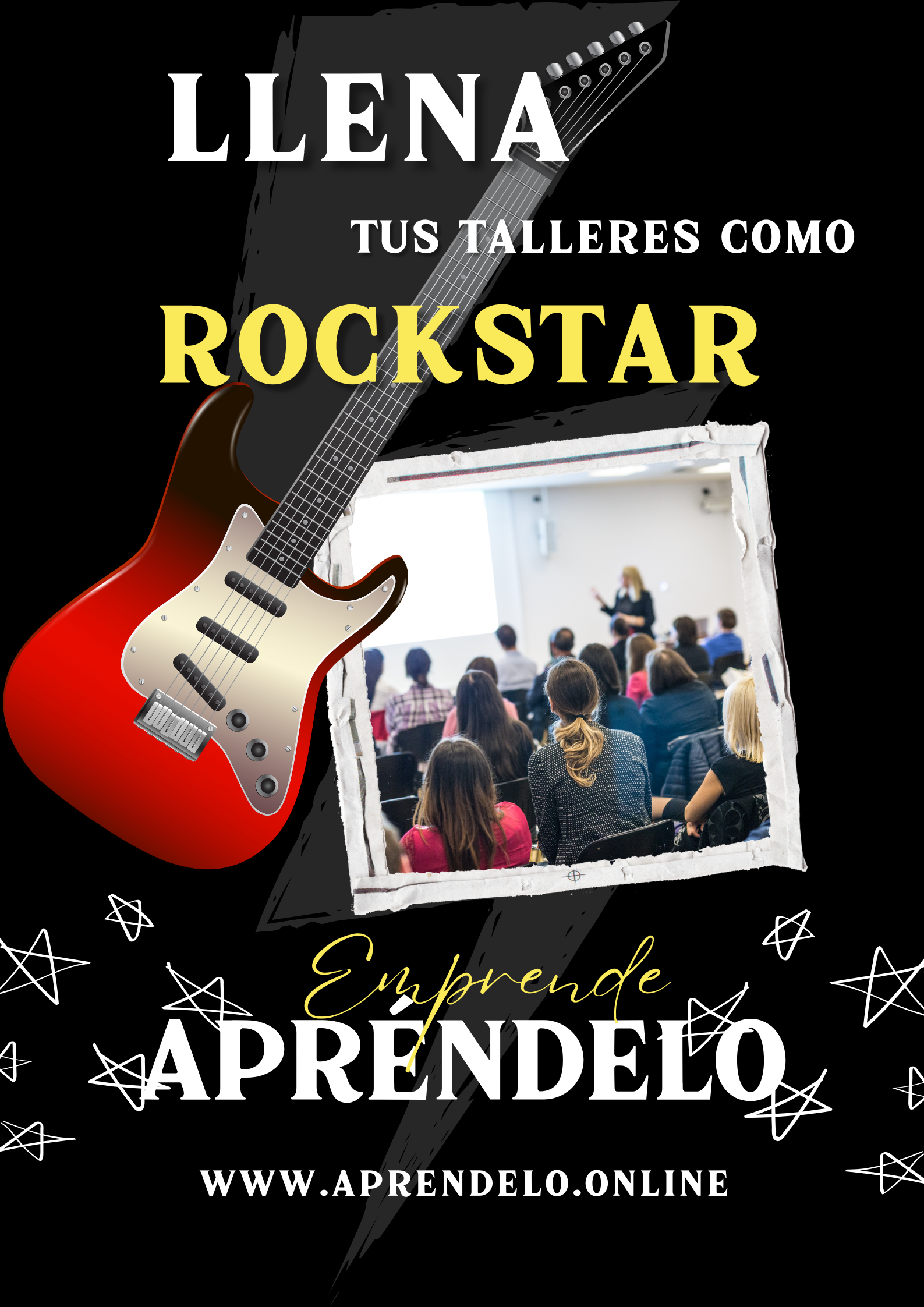 Image Llena tus Talleres como Rockstar