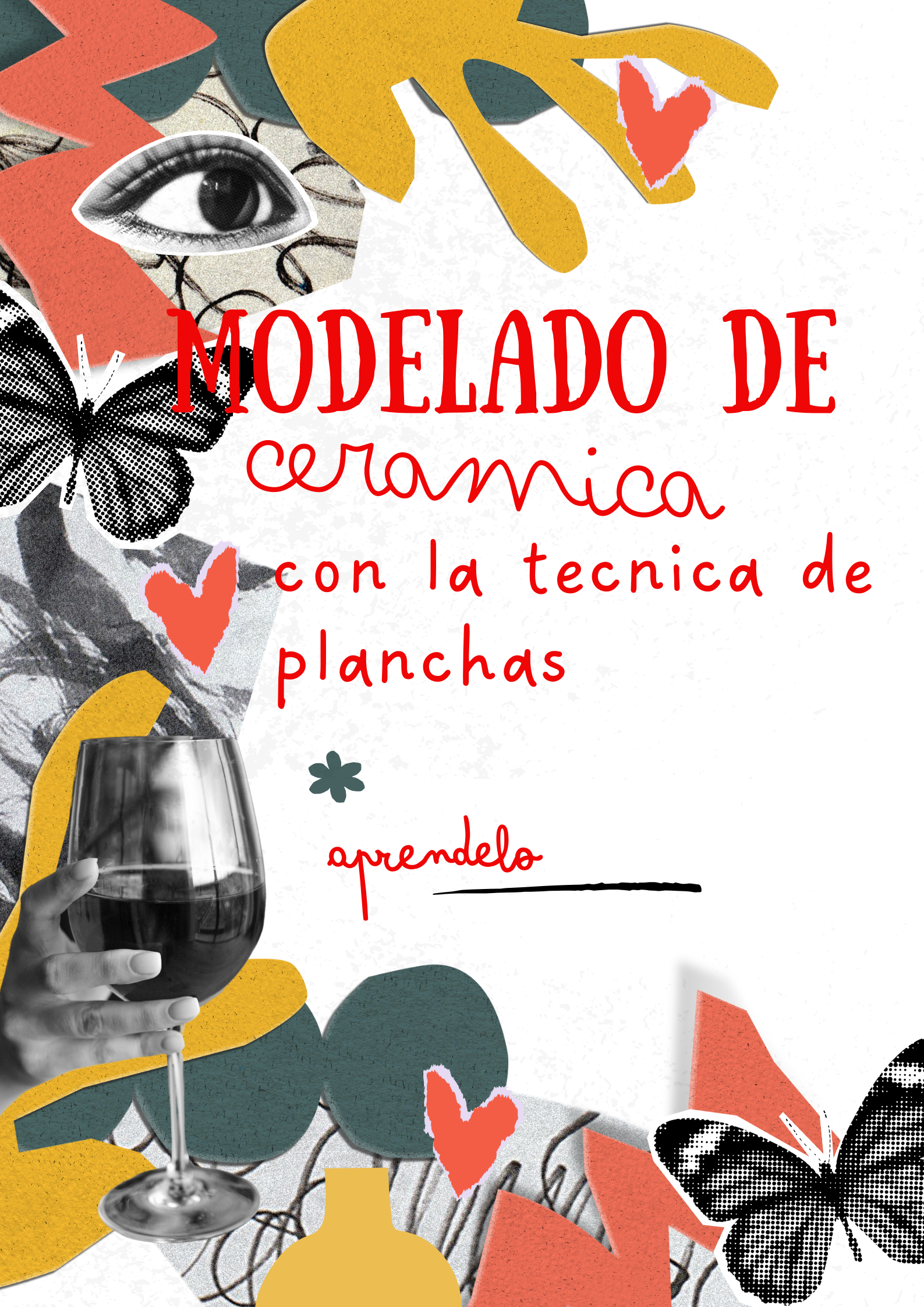 Image Modelado en Ceramica con la tecnica de planchas