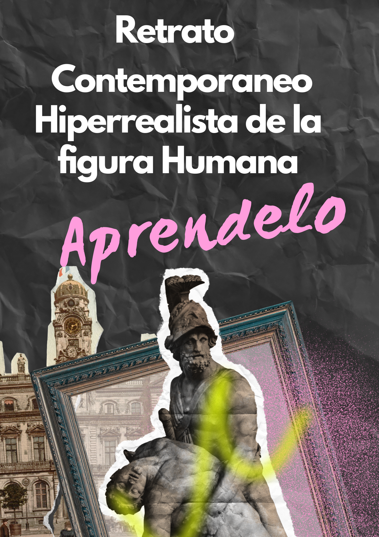 Image Retrato Contenporaneo Hiperrealista de la figura Humana