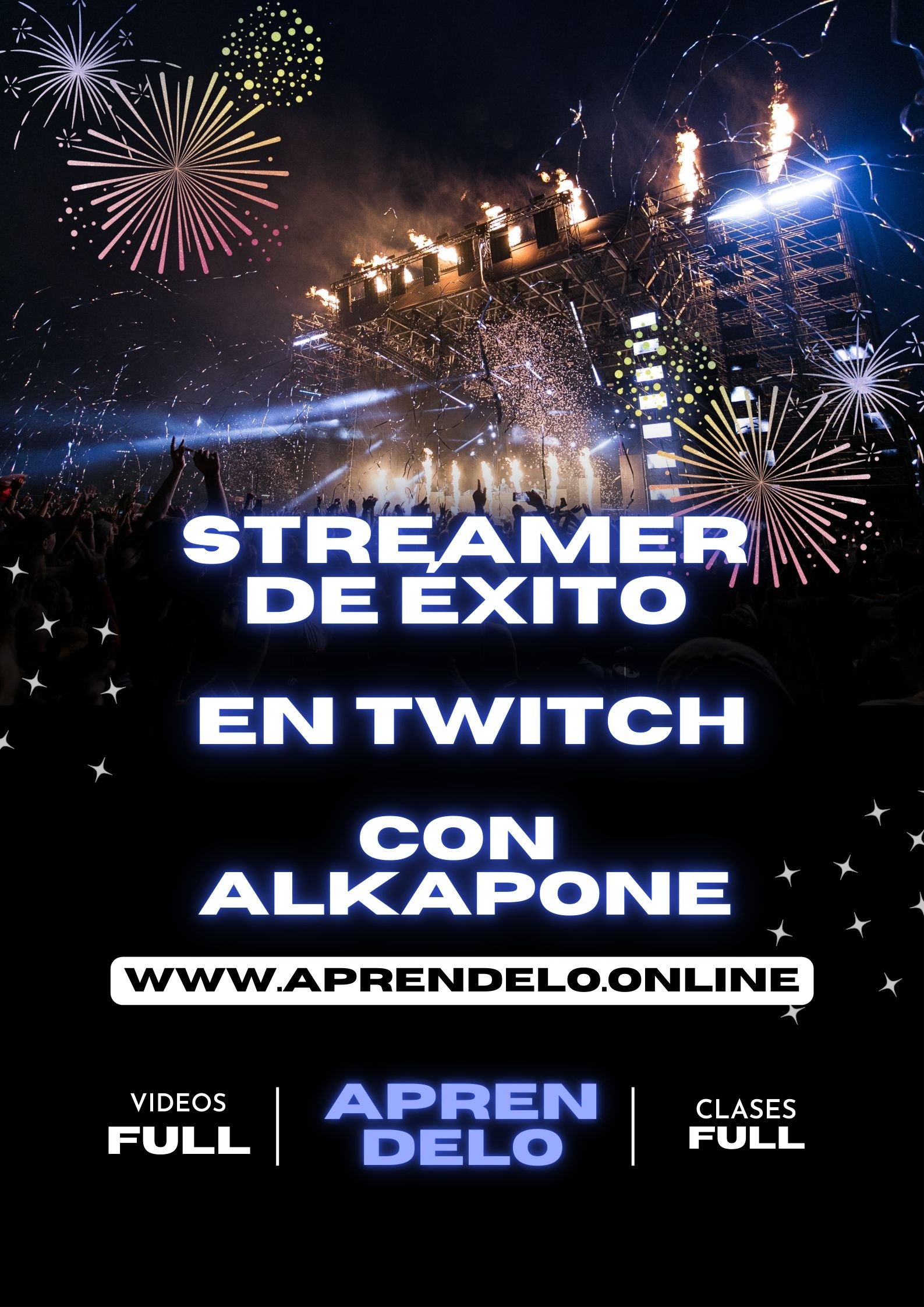 Image Streamer de Éxito en Twitch con Alkapone
