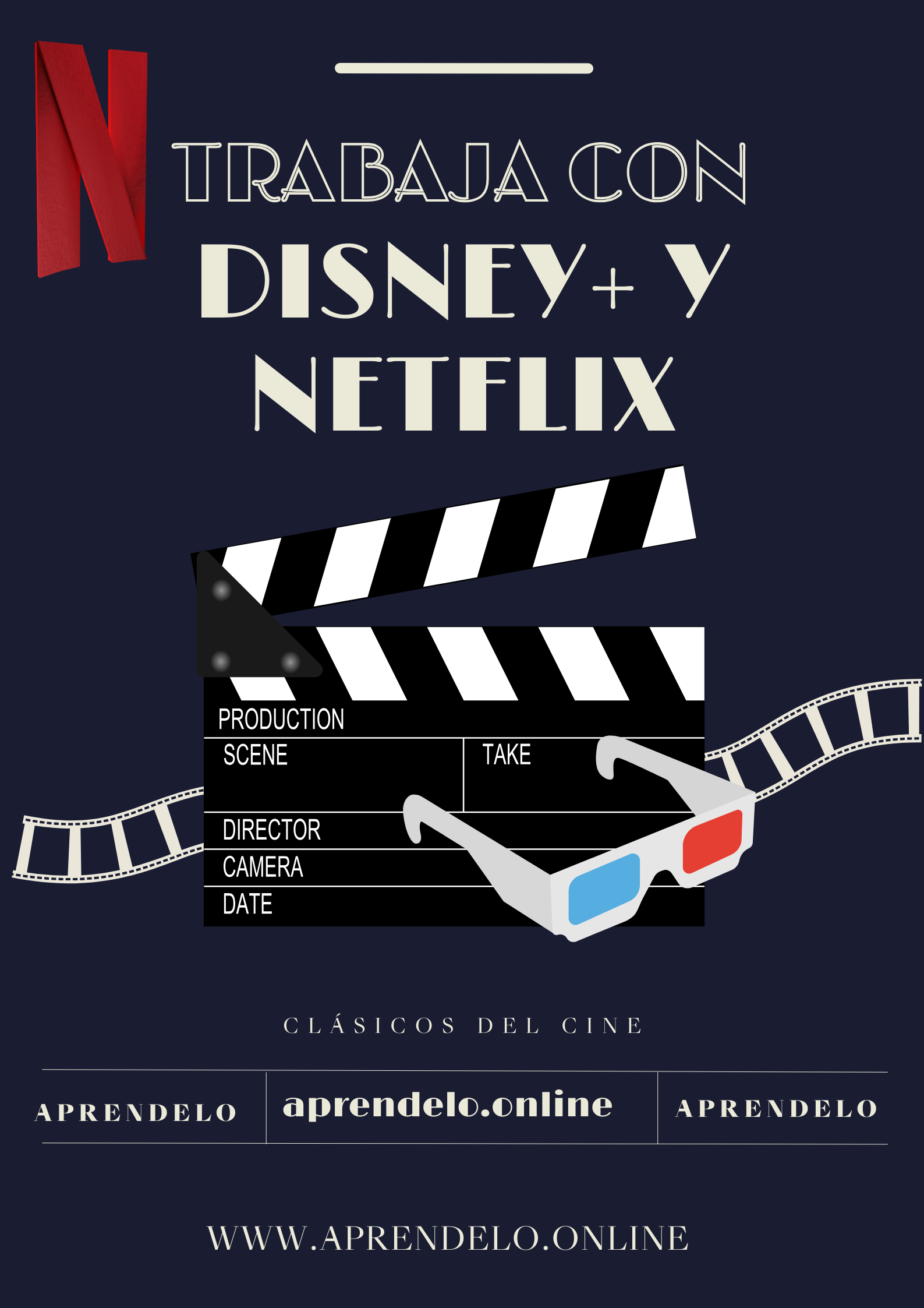 Image Trabaja con Disney+ y Netflix