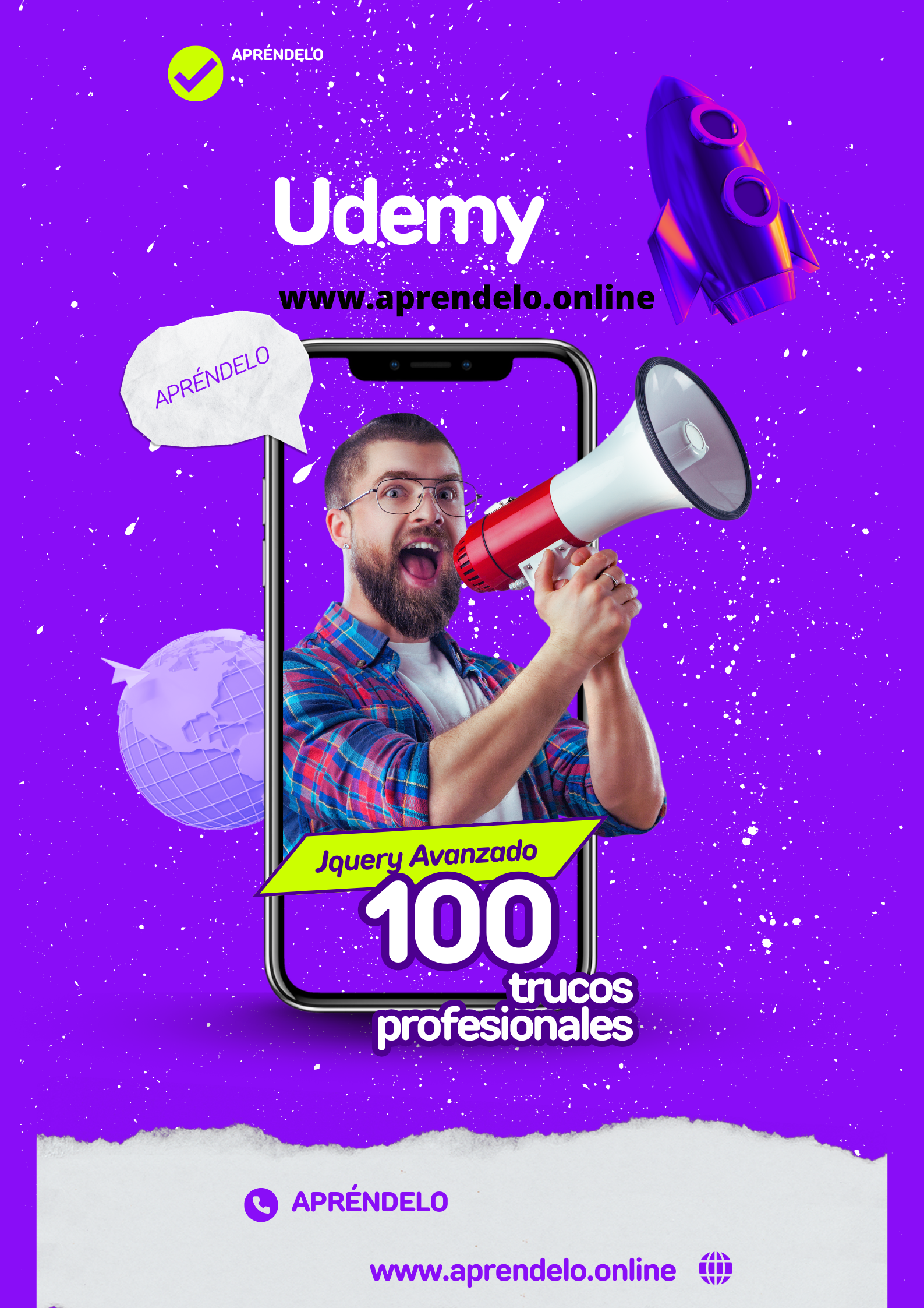 Image Udemy - Jquery Avanzado - 100 trucos profesionales