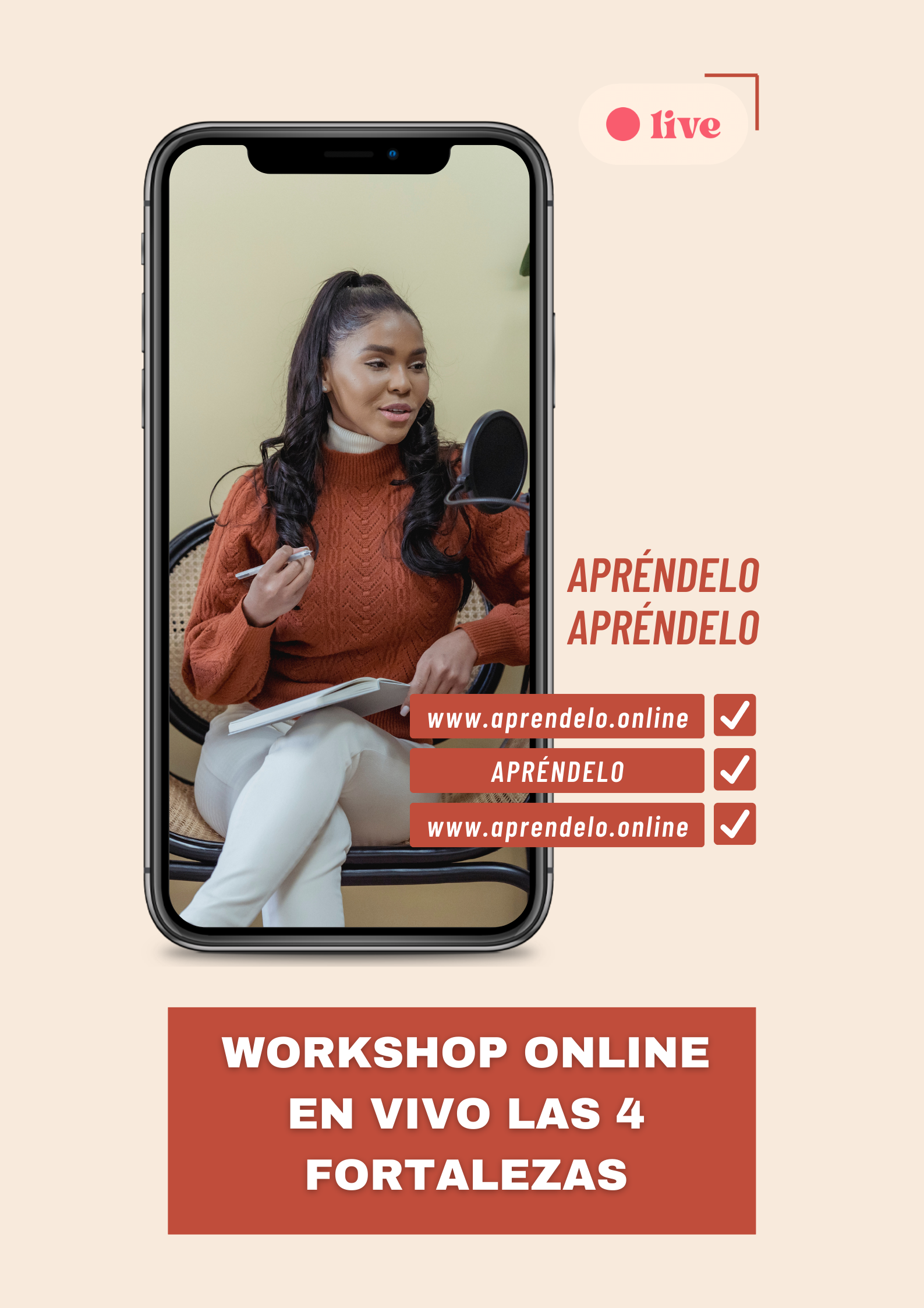 Image Workshop Online en Vivo Las 4 Fortalezas